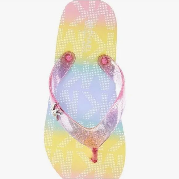 Michael Kors Endine Thong Sandals- Watercolor - Picture 3 of 8